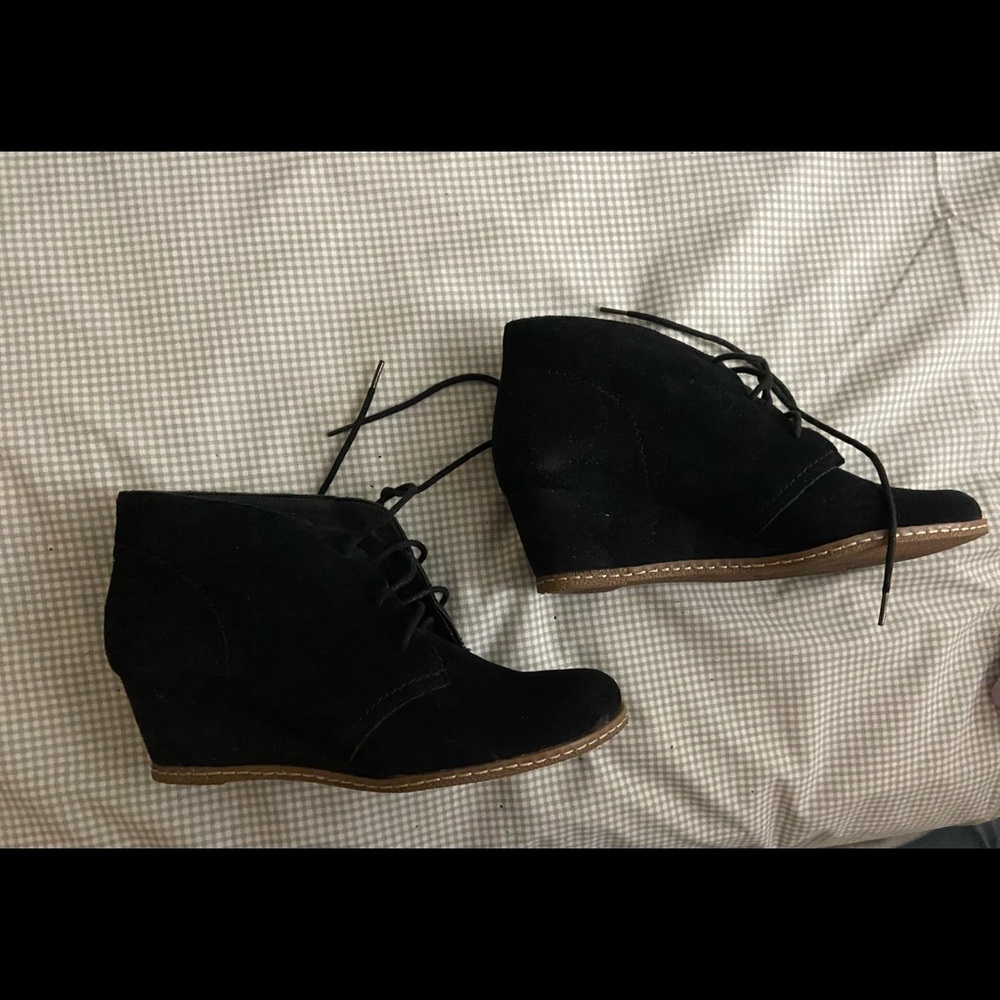 Franco Sarto Lace up wedges